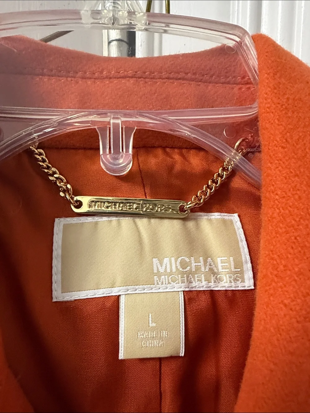 Michael Kors bold orange